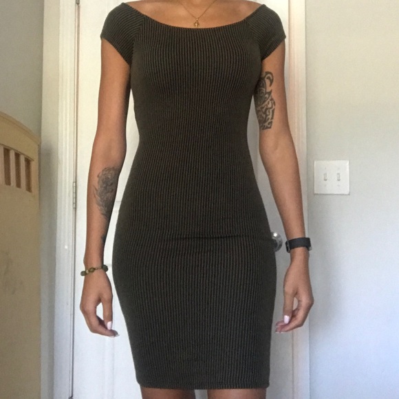 Windsor Dresses & Skirts - Dark Green BodyCon Dress